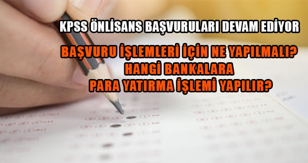 KPSS Önlisans Başvuruları Devam Ediyor