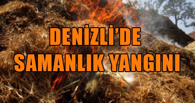 Denizli’de Yangın