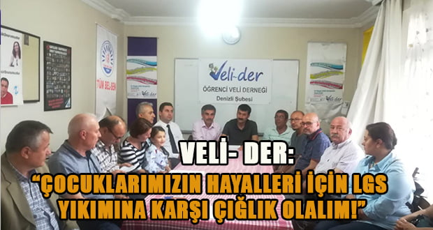 VELİ DER’den Yerleştirme Hatasına Sert Tepki