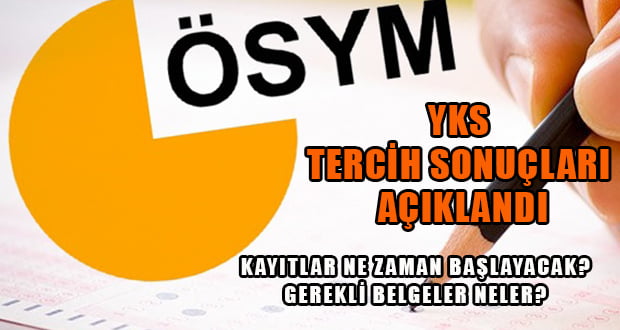 YKS Tercih Sonuçları Açıklandı… Sıra Geldi Kayıtlara