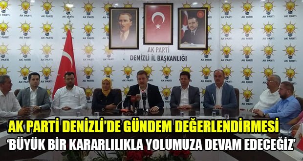 Ak Parti Denizli Büyük Kongreye Hazırlanıyor