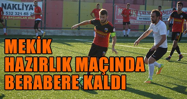 Kızılcabölükspor Oğuzhanspor ile Yenişemedi