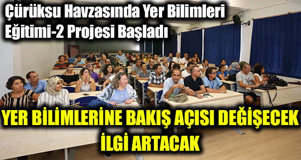 Çürüksu (Denizli) Havzasında Yer Bilimleri Eğitimi-2 Projesi Başladı