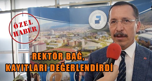 Rektör Bağ, Öğrencileri Karşıladı