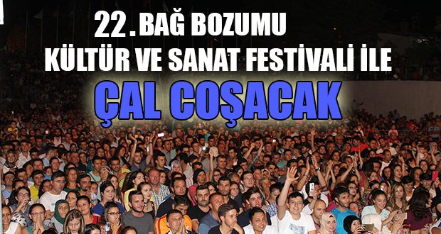 Bağbozumu Festivali’nin Hazırlıkları Tamamlandı