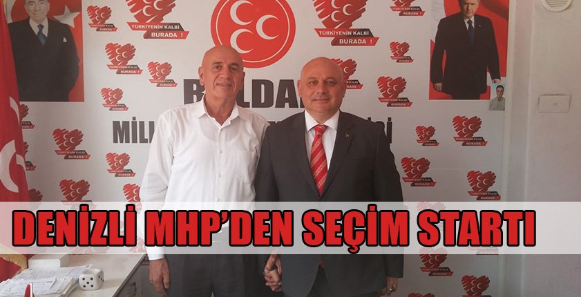 MHP Denizli’de Yerel Seçim Startını Verdi