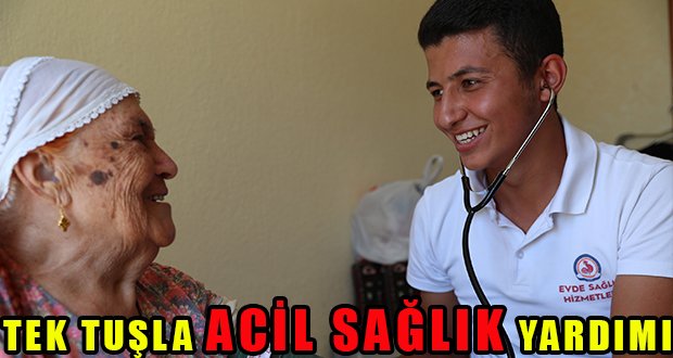 Büyükşehir’den Tek Tıkla Acil Sağlık Yardımı