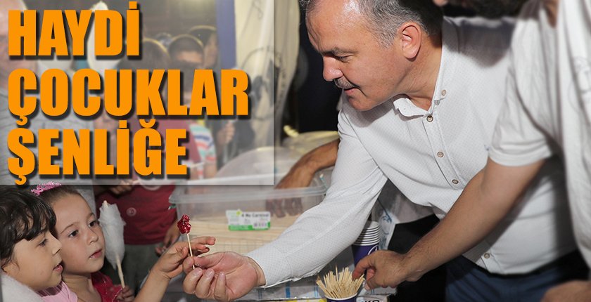 Karahayıt ve Dokuzkavaklar’da Çocuklar Doyasıya Eğleniyor