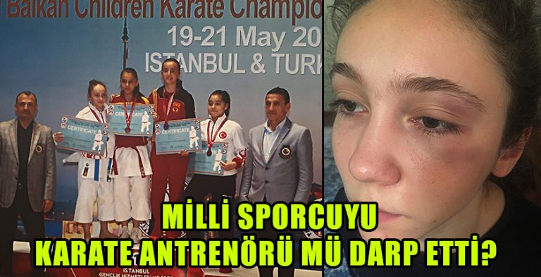 Milli Sporcuyu Karate Antrenörü Darp Etti İddiası