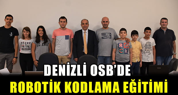 Denizli OSB ‘de Robotik Kodlama Eğitimi