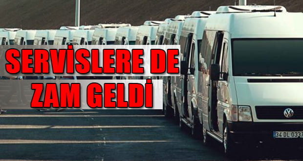 Denizli’de Servislere Zam