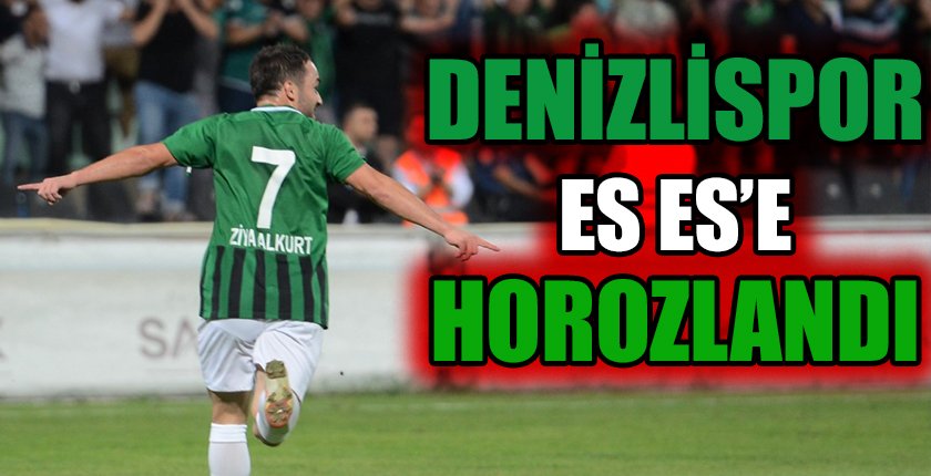 Denizlispor Farklı Kazandı