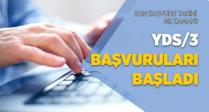 2018 YDS/3 Başvuruları Başladı