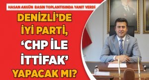 İYİ Parti, CHP ile İttifak Yapacak mı? Akgün Yanıt Verdi!