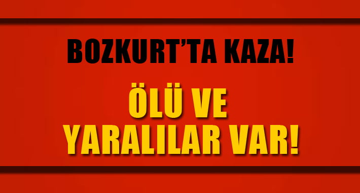 Bozkurt’ta Kaza! Ölü ve Yaralılar Var!