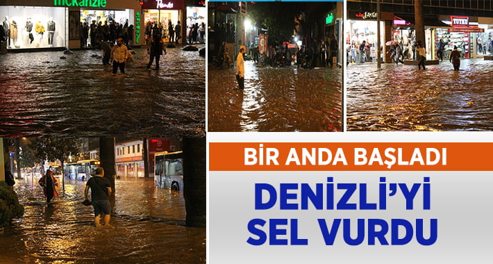 Denizli Esnafının Çilesi: Sel