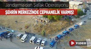 Jandarma’dan Suç Örgütlerine Şafak Operasyonu