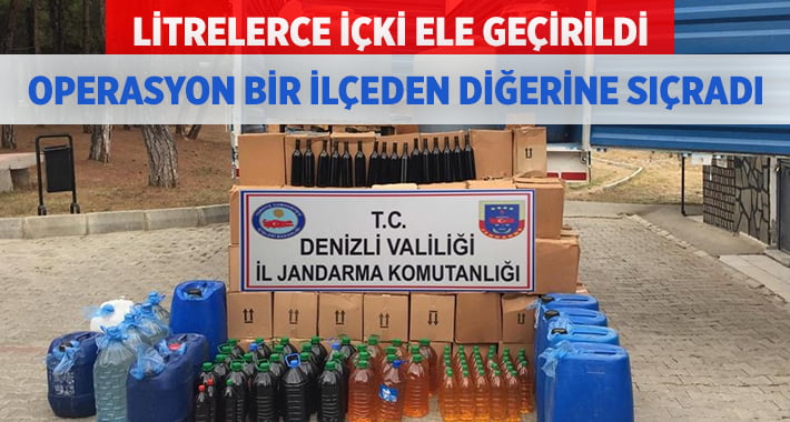 Binlerce Litrelik Kaçak İçki Ele Geçirildi