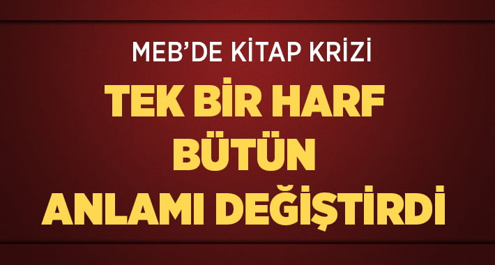 MEB’de Kitap Krizi