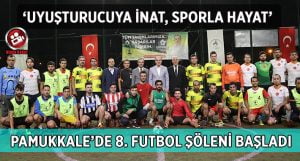 Futbol Şöleni ‘Uyuşturucuya İnat, Sporla Hayat’ Parolası ile Başladı