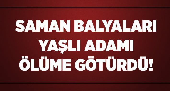 Saman Balyaları Ölüme Götürdü!