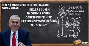 Başkan Zolan’dan Öğretmenler Günü mesajı