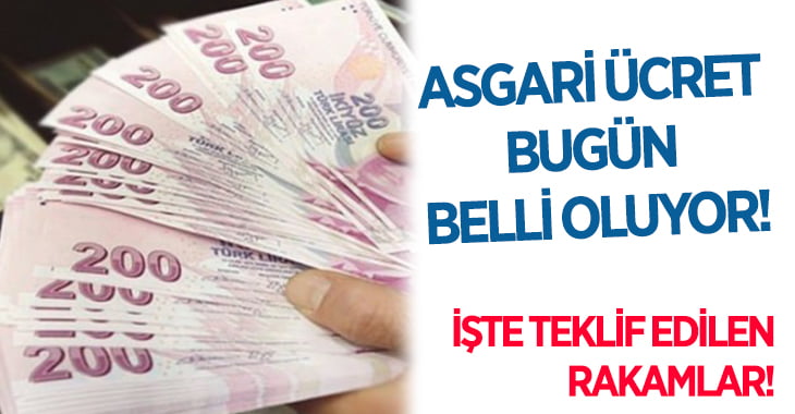 Asgari Ücret Bugün Belli Oluyor