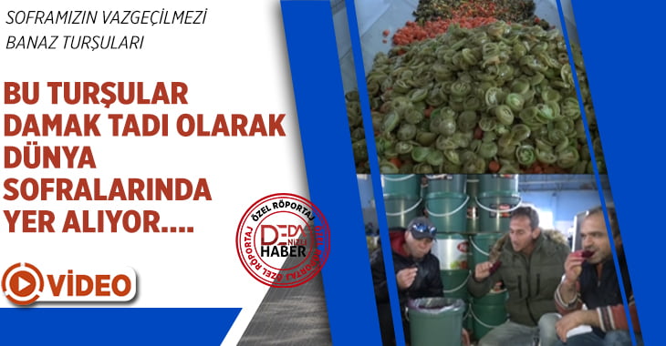 Bu Turşular Damak Tadı Olarak Dünya Sofralarında Yer Alıyor