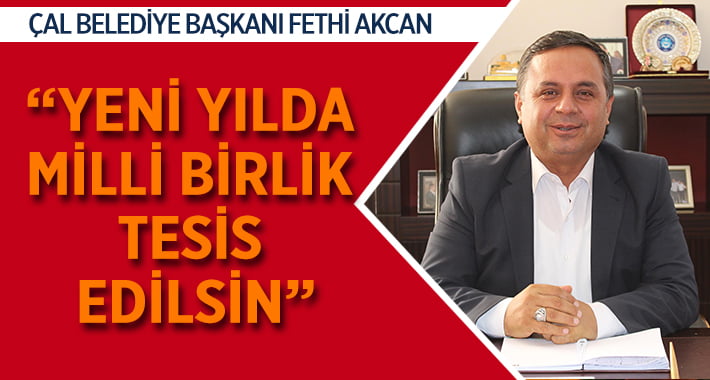 Başkan Akcan’da Yeni Yıl Mesajı