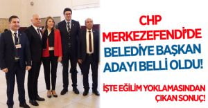 CHP Merkezefendi’de Belediye Başkan Adayı Belli Oldu!