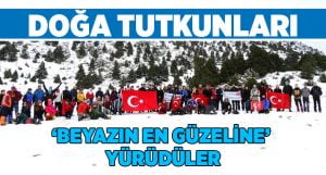 Doğa Tutkunları ‘Beyazın En Güzeline’ Yürüdüler