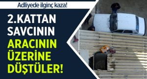 2. Kattan Savcının Aracının Üzerine Düştüler