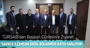 Başkan Gürlesin’e  TÜRSAB’tan Ziyaret