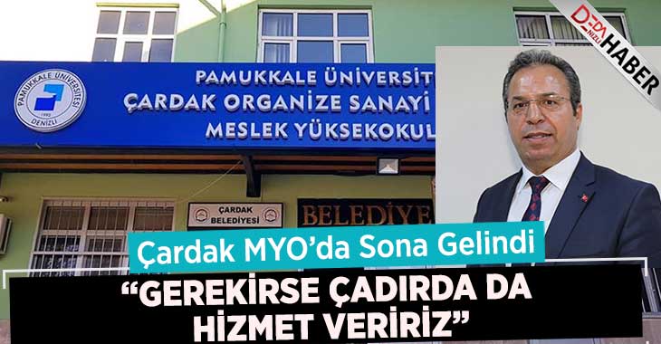 Çardak MYO’da Sona Gelindi