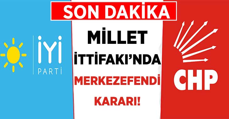 Son Dakika! CHP-İYİ Parti İttifakı Merkezefendi’de Anlaştı!