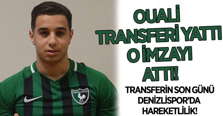 Denizli’de Bir Transfer Yattı..  O İsim ise İmzayı Attı!