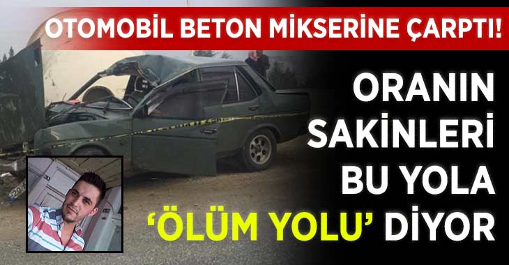 Ölüm Yolu’nda Kaza! 1 Ölü