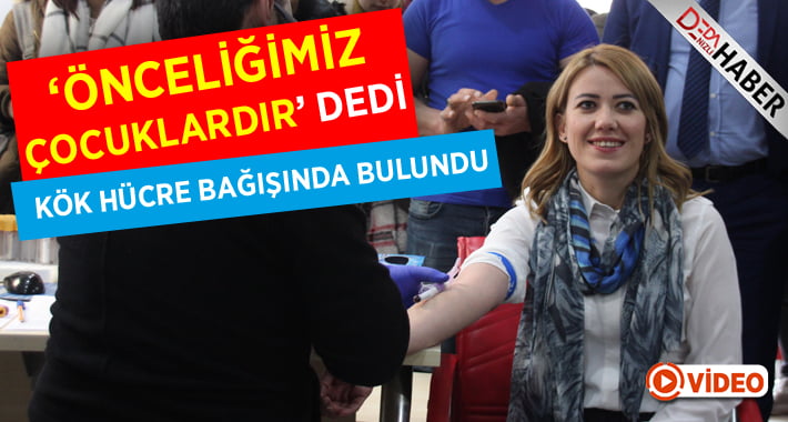 Başkan Adayı Şeniz Doğan Kök Hücre Bağışında Bulundu