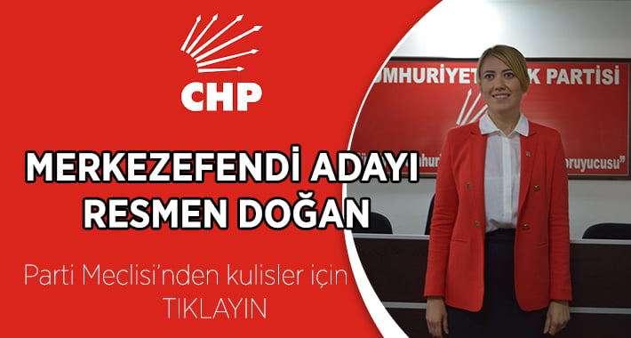 Şeniz Süzek Doğan Resmen Aday