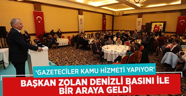 Başkan Osman Zolan, Denizli Basını ile Buluştu