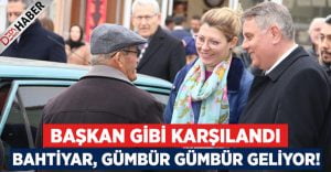 Bahtiyar, Bozkurt’ta Başkan Gibi Karşılandı