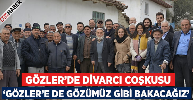 Gözler’de Divarcı Coşkusu