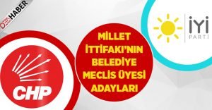 Millet İttifakı Denizli Belediye Meclis Üyesi Adayları Belli Oldu!