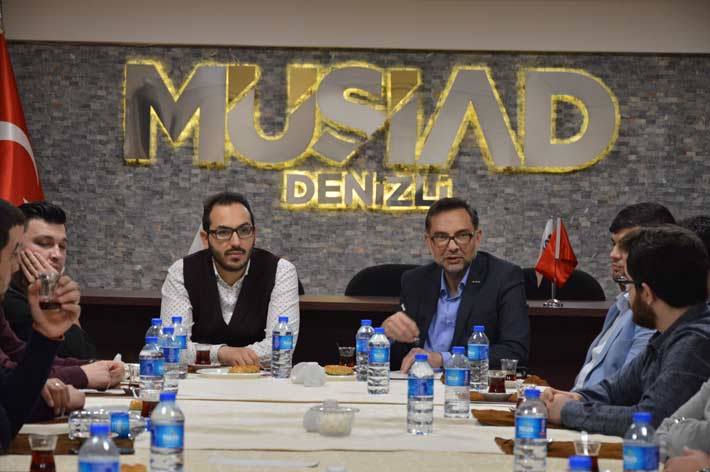 MÜSİAD Denizli’de Serbest Kürsü’nün Konuğu Mehmet Akgün