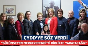 Şeniz Doğan Çağdaş Yaşamı Destekleme Derneği’nde söz verdi