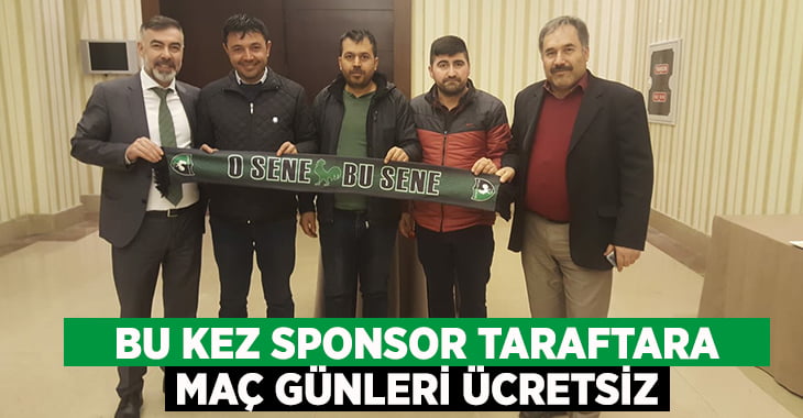 Taraftara Ücretsiz Ulaşım