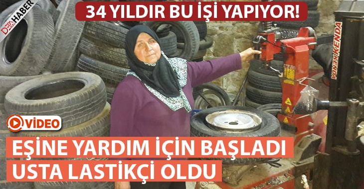 Buldanlı Kadın Lastikçiden Kadınlara Tavsiyeler!