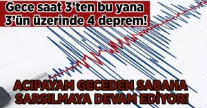 Acıpayam Geceden Sabaha Sallanmaya Devam Ediyor!