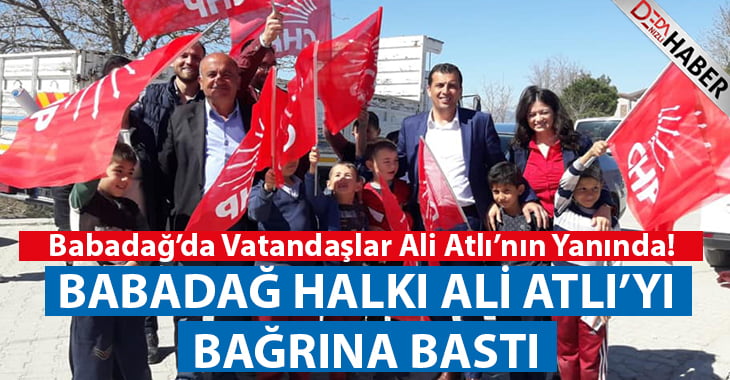 Babadağ Halkı Ali Atlı’yı Bağrına Bastı