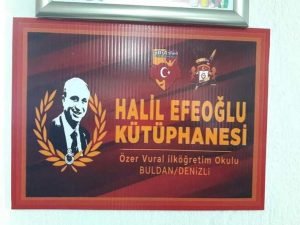 ‘Ultraslan’ Buldan’da Okula Kütüphane Kurdu